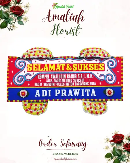 Papan Bunga Ucapan Selamat Ulugawo
